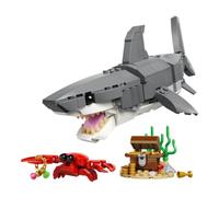 LEGO Créations Squalo avec Coffret Trésor (379 Pièces) CREATOR 3 IN 1 8