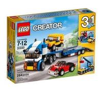 LEGO® Creator 3 en 1 31033 Le Transport de Véhicules Blanc, Bleu G