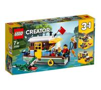 LEGO® Creator 3-en-1 31093 - La Péniche Au Bord du Fleuve - Jeu de construction