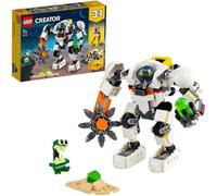 LEGO® Creator 3-en-1 31115 Le Robot d’Extraction Spatiale, Jouet, Figurine Robot, Alien, Combat