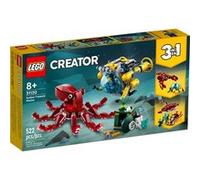 LEGO® Creator 3 en 1 31130 La mission du trésor englouti