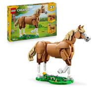 LEGO Jeu de construction Creator 3-en-1 31166 Le Beau Cheval – transformable ours/chevreuil dès 9 ans