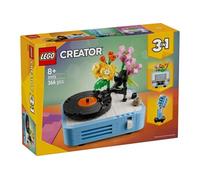 LEGO Creator 3 en 1 31172 Le tourne-disque et ses fleurs