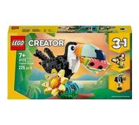 LEGO® Creator 3-en-1 31173 Animaux sauvages : le toucan tropical Multicolore G