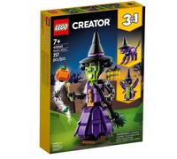 LEGO Creator 3-en-1 40562 - La Sorcière Mystique : sorcière, chat ou dragon