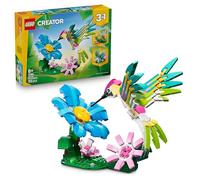 LEGO Creator 3-en-1 31384 Animaux Sauvages : le Colibri Coloré - Jouet