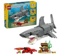 LEGO Creator 3 en 1 Fierce Shark with a Treasure Chest 31381