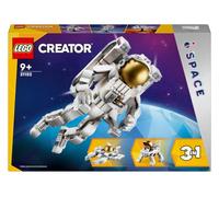 LEGO Creator 3-en-1 L’Astronaute dans l’Espace 31152 | Jeu de construction pour garçon dès 9 ans, décoration de chambre, chien & navette spatiale, cadeau d'anniversaire, 647 pièces