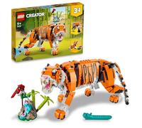 LEGO Creator Jeu de construction 31129 – Sa Majesté le Tigre – 3-en-1