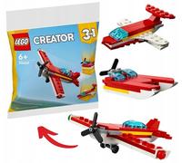 Lego Creator 30669 Sac en Plastique Motif Avion Rouge légendaire