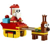LEGO Set Creator – Promenade en traîneau du Père Noël 30670 – Polybag multicolore