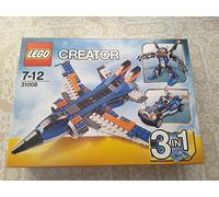 LEGO Creator - 31008 - Jeu de Construction - L'avion de Chasse