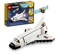 LEGO Creator 31134 Jouet de Navette Spatiale 3 en 1 vers Figurine d'astronaute vers Vaisseau Spatial, Jouets de Construction pour Enfants, garçons, Filles à partir de 6 Ans, idée Cadeau créative