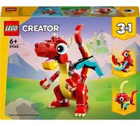 LEGO® Creator 3-en-1 31145 Le dragon rouge