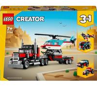 LEGO® Creator 3-en-1 31146 Le camion remorque avec hélicoptère