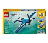 LEGO Jouet de construction 31160 – Aéronef : avion de course 3 en 1 (jet/hélicoptère)