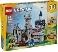 Lego® Creator 31168 3In1 Medieval Horse Knight Castle Playset Building Toy 31168 Château médiéval Taille unique Male