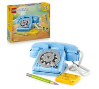 LEGO Jeu de construction Creator 3-en-1 31174 Le téléphone rétro, cadran rotatif, dès 8 ans