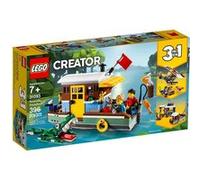 LEGO Jeu de construction Creator – La péniche au bord du fleuve 31093 – 396 pièces – 7 ans et plus