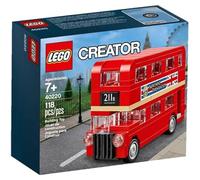 LEGO Creator 40220 Jeu de construction Bus londonien 118 pièces
