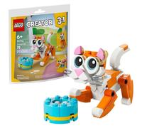 LEGO Creator Cat Orange Sachet Cadeau Papier 30714, Set Complet 79 Pièces