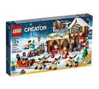 LEGO Creator Expert 10245 - L'Atelier du Père Noël, 883 pièces, 6 figurines, traîneau