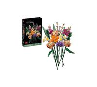 LEGO® Creator Expert 10280 Bouquet de fleurs, Fleurs artificielles, kit de décoration florale DIY, set pour adultes