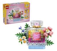 LEGO Creator Flacon de parfum 3 en 1 avec décoration florale, Jouets de construction