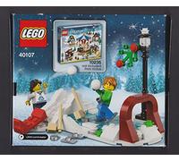 LEGO Set de construction Holiday Winter Skating Scene – 129 pièces – 40107