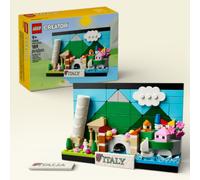 LEGO Creator Italie carte postale 40818 avec modèle d'affichage de voyage de ...