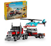 LEGO® Creator 3-en-1 31146 Le camion remorque avec hélicoptère