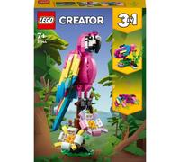 Lego Creator Le perroquet exotique rose