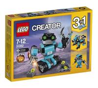 LEGO® Creator - Le robot explorateur - 205 pièces - Garçon et Fille - A partir de 7 ans