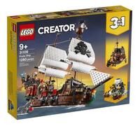Lego Creator - LEGO® - Le bateau pirate - Voiles mobiles - Canons - Figurines