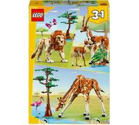 LEGO® Creator 3-en-1 31150 Les animaux sauvages du safari
