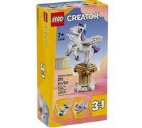LEGO Creator Mythique Pegaso, Set 3 en 1 pour construire, jeux pour enfants, filles, garçons et filles, idées cadeaux créatives 40691