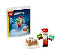 LEGO Creator Noël Cheminée Amusant Avec Santa Sac en Plastique / Papier Set