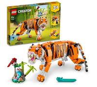 LEGO Creator Jeu de construction 31129 – Sa Majesté le Tigre – 3-en-1