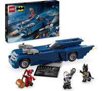 LEGO DC Batman : Batman in Batmobil vs. Harley Quinn and Mr. Freeze, voiture jouet de la série animée pour enfants, cadeau pour garçons et filles à partir de 8 ans 76274