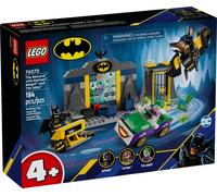 LEGO DC Batman Batman's Cave avec Batman, Batgirl et Joker, jouets pour garçons et filles 4+, véhicules et super-héros, jouet pour enfant avec 3 minifigures, cadeau pour enfant de 4 ans, 76272