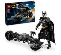 LEGO DC Comics – Figurine Batman à construire et moto Bat‑Pod – 76273