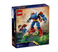 LEGO DC Le Robot de Superman Contre Lex Luthor - Jouet avec Super-Héros - Figurine en Action, 2 Minifigurines, Fusil à Tenons & Kryptonite - Cadeau Collector pour Garçon ou Fille dès 6 Ans 76302