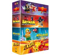 Coffret Lego DC Super Heroes 4 Films DVD DVD