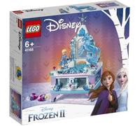 LEGO® Disney 41168 La Boîte à Bijoux d'Elsa, Boîte à Bijoux, Miroir, Jouet Reine des Neiges