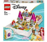 LEGO Set de construction Disney – Ariel, Belle, Cendrillon et Tiana – Livre de contes – 43193