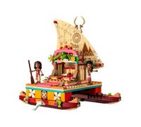 LEGO Disney 43210 Le bateau d’exploration de Vaiana Cadeaux Jouets Objets de collection 6+