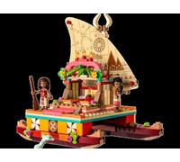 LEGO Disney 43210 Le bateau d’exploration de Vaiana Idée Cadeau,Maquette,Décoration Maison