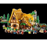 LEGO Disney 43242 La Chaumière de Blanche-Neige et des Sept Nains Idée Cadeau,Maquette,Décoration Maison