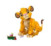 LEGO Disney 43243 Simba, le bébé du Roi lion Cadeaux Jouets Objets de collection 6+
