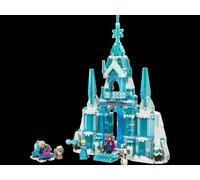LEGO Disney 43244 Le palais de glace d'Elsa Idée Cadeau,Maquette,Décoration Maison